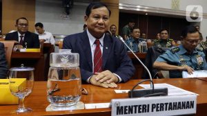 Mentri Pertahanan Prabowo Subianto