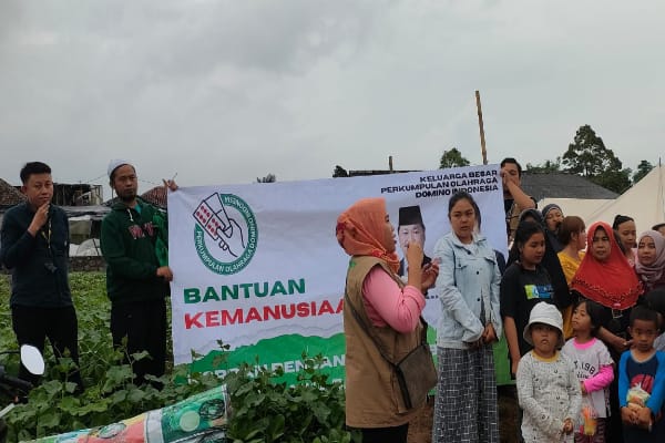 PB PORDI Bagikan Ratusan Paket Makanan Disalurkan di Cianjur