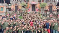 Ratusan peserta ikut olahraga Sparko Kodim 1616/Gianyar, Bali