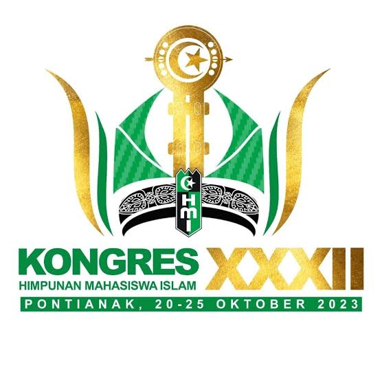 Logo resmi Kongres HMI XXXII di Pontianak, Kalimantan Barat