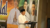 Sambutan Ketua Umum DPP KKB Bulukumba, Andi Badi Sommeng di Halal Bihalal KKB