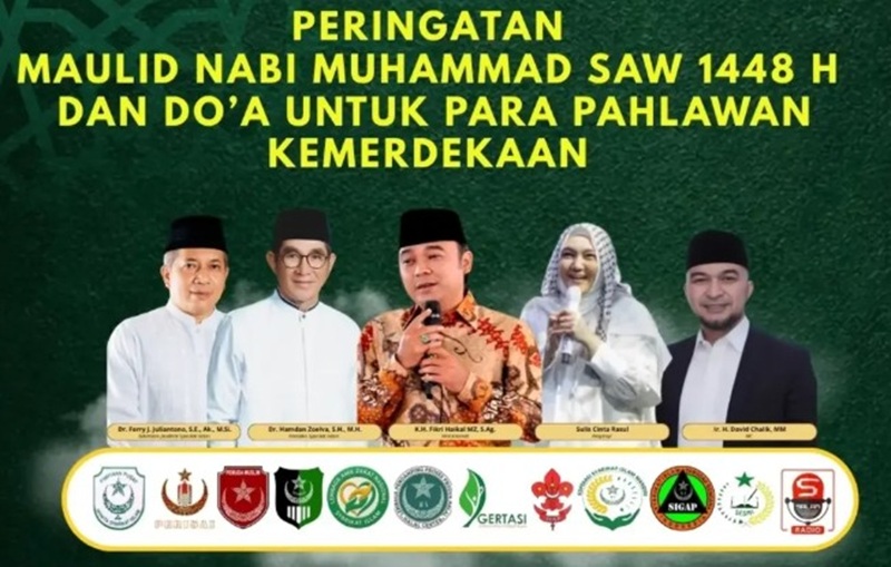 Perayaan Maulid Nabi Muhammad di Kantor PP Syarikat Islam (SI)