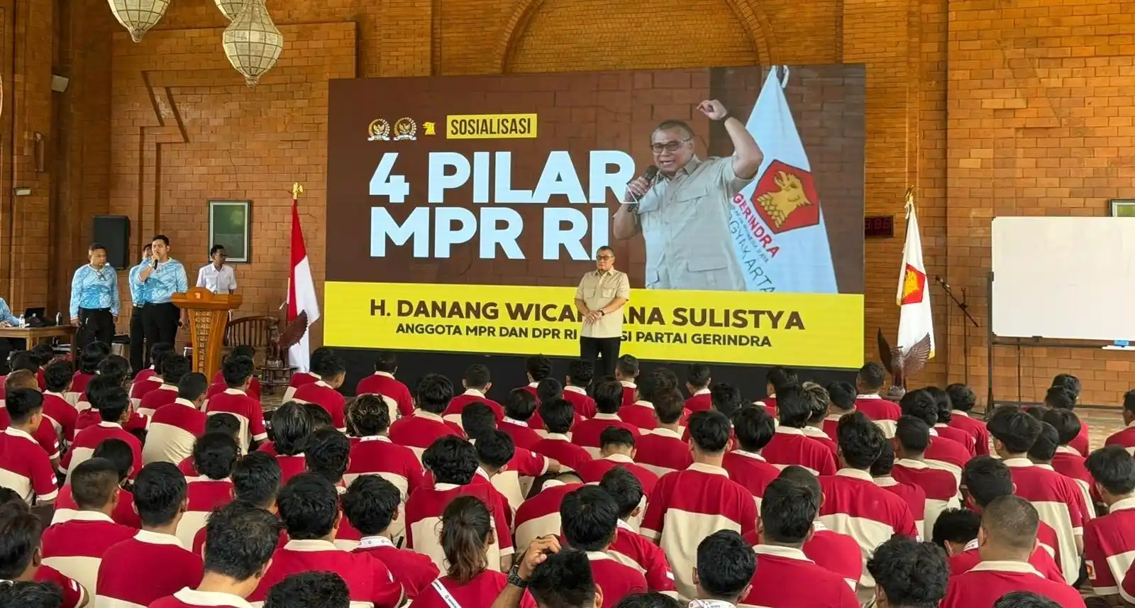 Sosialisasi Empat Pilar MPR RI Danang Wicaksana Sulistya