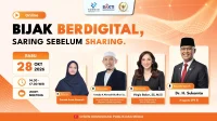 BAKTI Komdigi dan DPR H Sukamta Sosialisasi Warganet Bijak di Ruang Digital