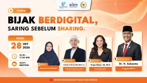 BAKTI Komdigi dan DPR H Sukamta Sosialisasi Warganet Bijak di Ruang Digital