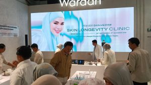 Wardah Skinverse di ASHTA District 8, Jakarta, Sabtu (3/10/2026)